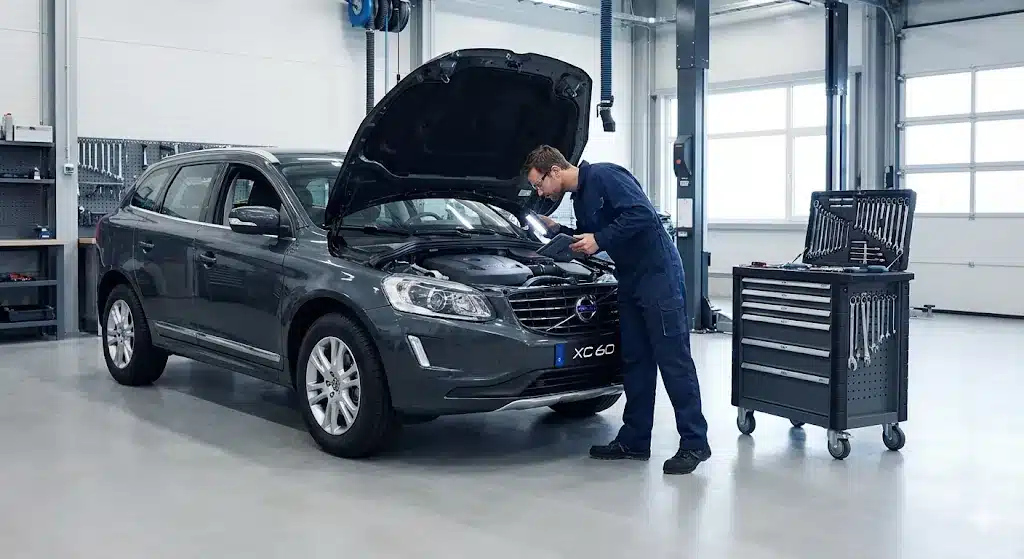 Revisión del Volvo XC60 en taller especializado en Las Tablas - Madrid